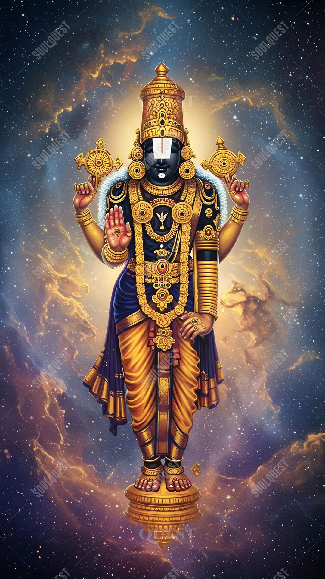 Lord Venkateswara Artwork – Inner Strength
