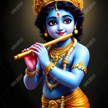 Lord Krishna Artwork – Eternal Joy